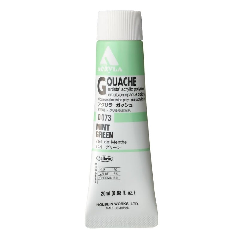 Holbein Acryla Gouache 20ml Mint Green